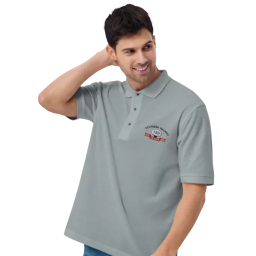 Southern Railway 130th Anniversary grey polo shirt