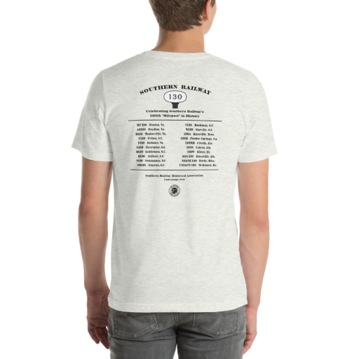 New Southern Railway 130th Anniversary gear that you won't want to miss! 2 Southern Railway 130th Anniversary Tour T-shirt
